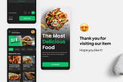 Gida – Food Delivery App, an UI Kit Template by Panen Creative (Thumbnail 3 of 3)