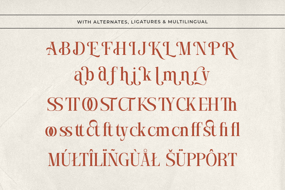 PickMee - Modern Elegant Serif Font, a Serif Font by Shakira Studio (Photo 9 of 10)