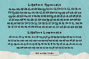 Pineapple Shadow Typeface, a Handwritten Font by alit design (Thumbnail 9 of 15)