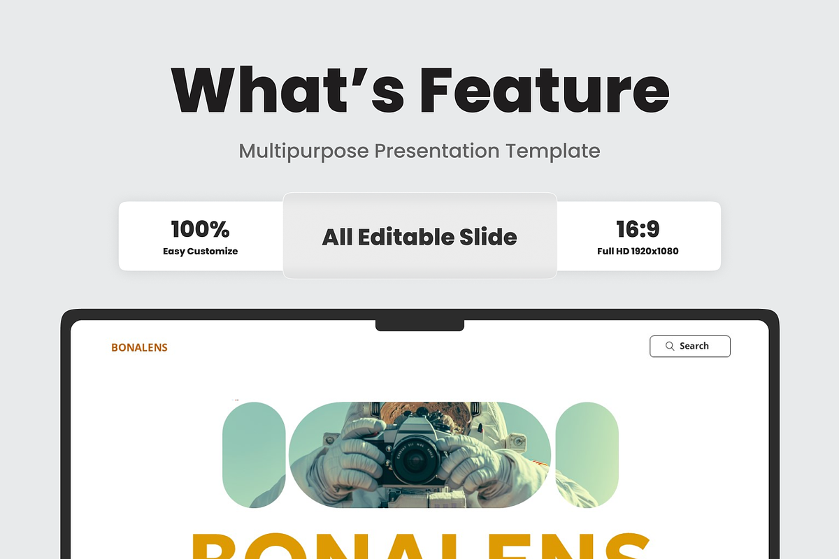 Creative Photography Powerpoint, a Presentation Template by SquidPixey (Photo 2 of 6)