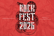 Rawuh, a Blackletter Font by productype1 (Thumbnail 9 of 12)