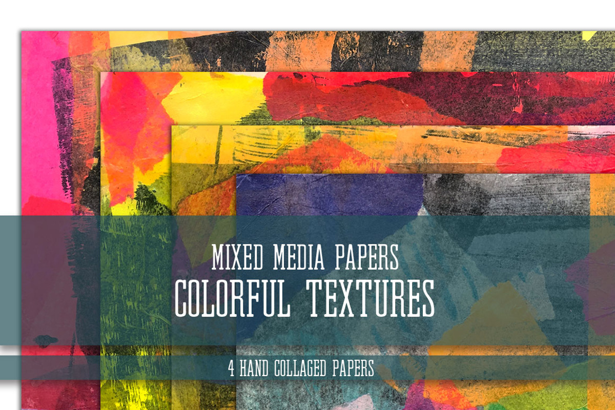 Mixed Media Papers:Colorful Textures, a Texture Graphic by happychinchilla (Photo 1 of 5)