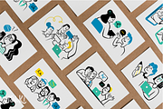 Human touch Illustration pack, a Person Illustration by Tanukis (Thumbnail 8 of 10)