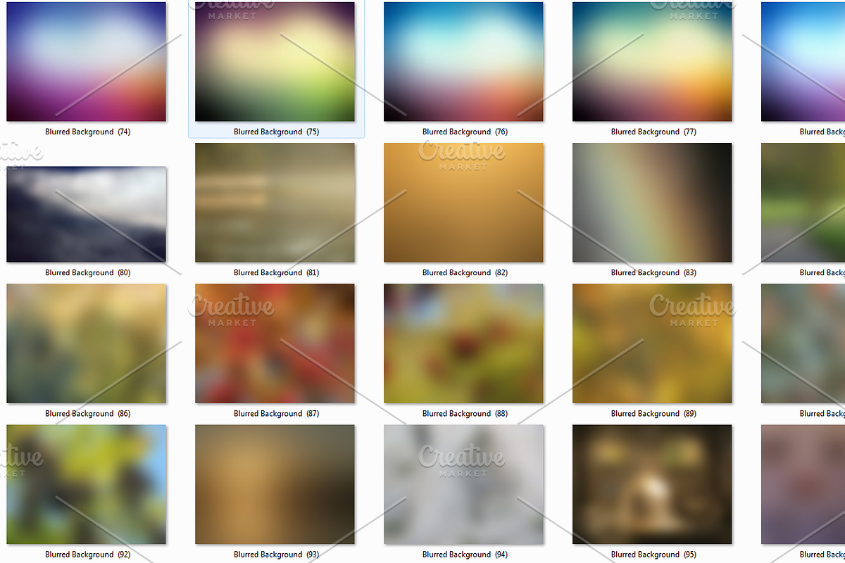 Ultimate Blurred Background Pack preview 5