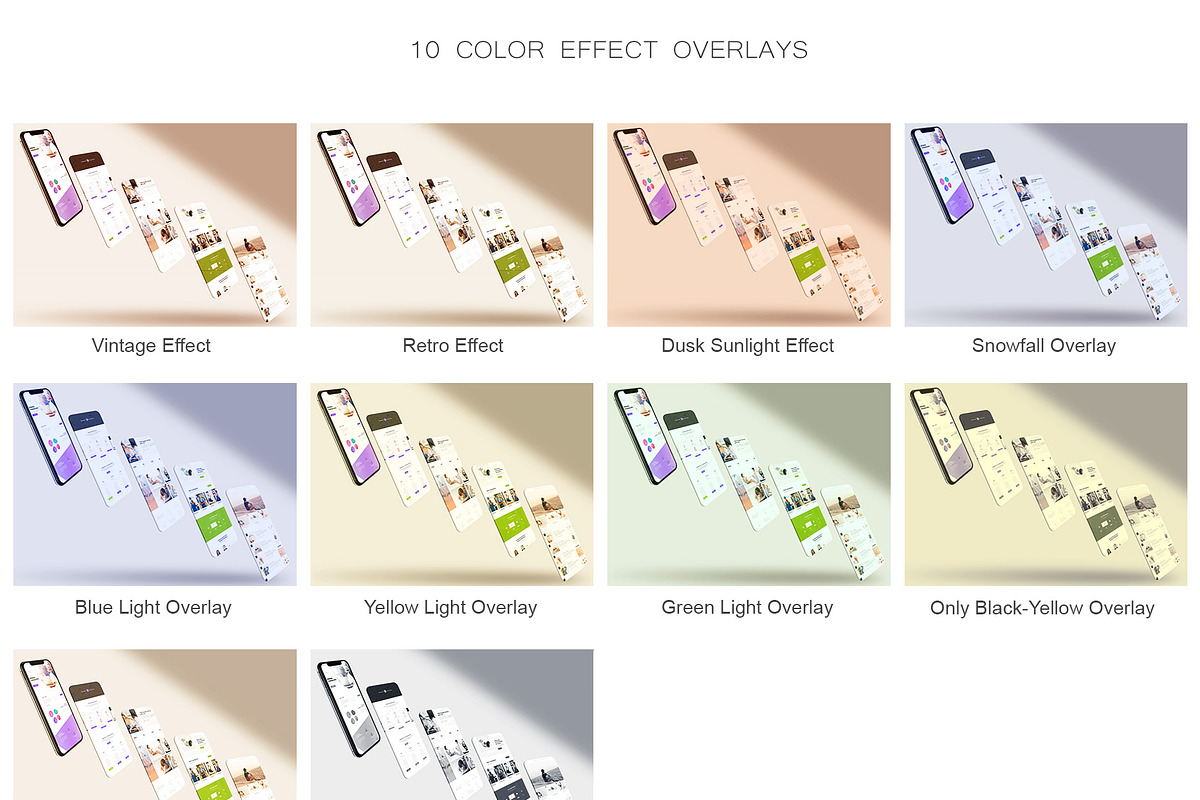 ALL 3D iPHONE MOCK-UP BUNDLE VOL-3, an iPhone Mockup by Graphicsworld125 (Photo 15 of 18)