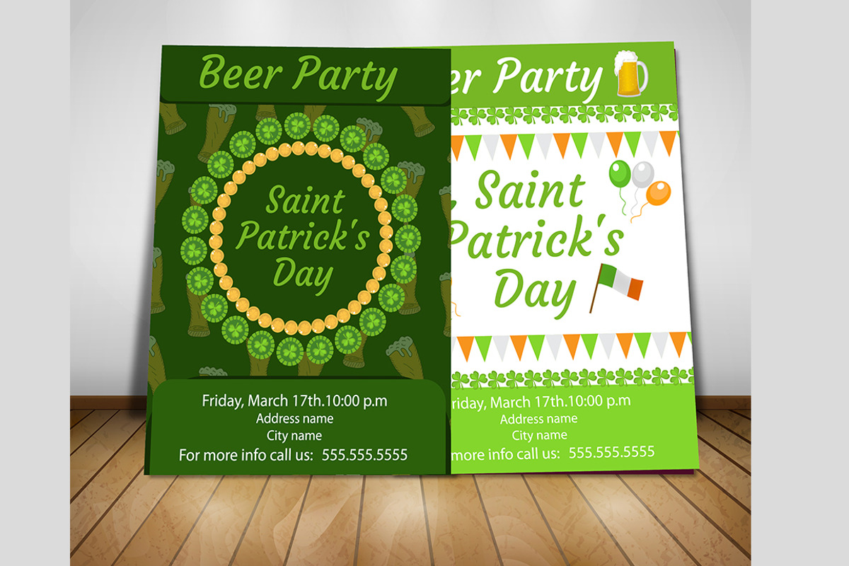 St. Patrick's Day BIG BUNDLE !!!!, a Background Graphic by Lucia Fox (Photo 9 of 17)