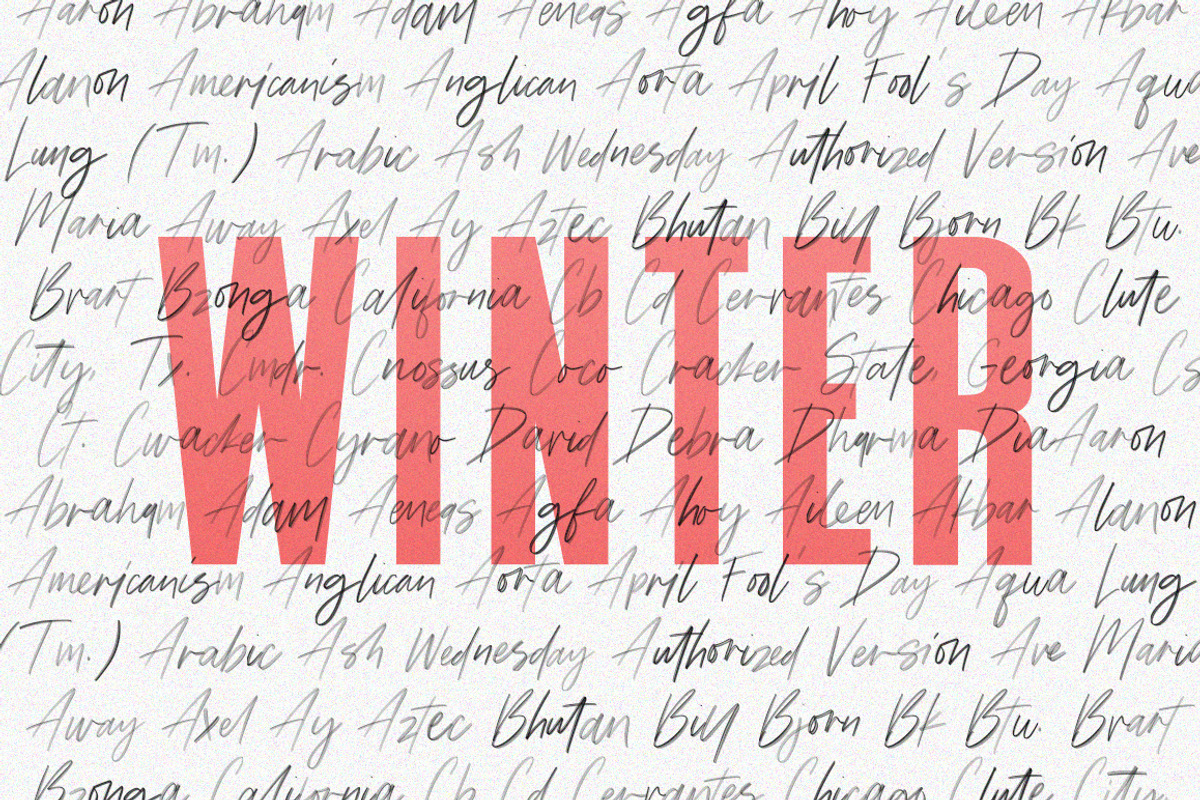 Triester SVG Brush Font Free Sans, a Script Font by Maulana Creative (Photo 11 of 11)