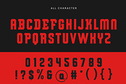 Stamino - Bold Sporty Display Font, a Sans Serif Font by Brand Earth (Thumbnail 2 of 7)