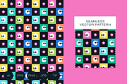Colorful Skulls and Flowers Pattern, a Pattern Graphic by Rxmi Studio (Thumbnail 1 of 3)