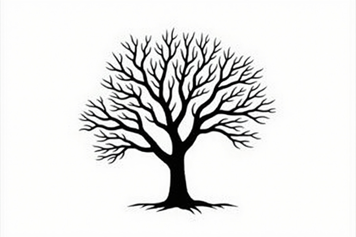 Nature Tree Silhouette Set, an Illustration by Creativeshirt (Photo 2 of 9)