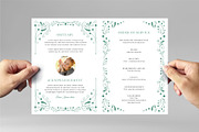Funeral Program Brochure Template, a Flyer Template by BrandPacks (Thumbnail 2 of 7)