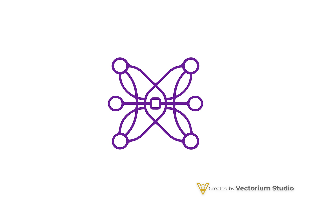 Abstract Network Connection Logo, a Branding & Logo Template by Vectorium Studio (Photo 9 of 16)