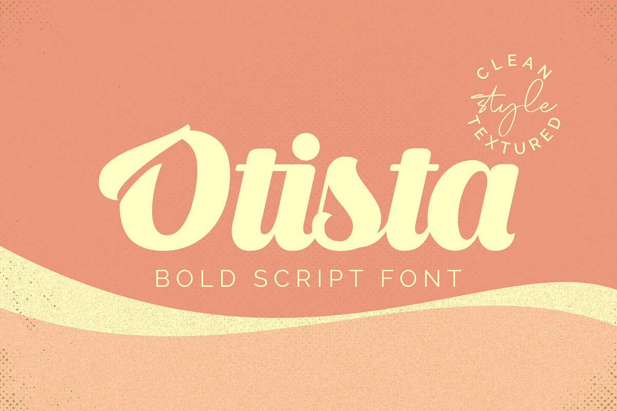 Otista, a Script Font by Omotu Studio (Photo 2 of 14)