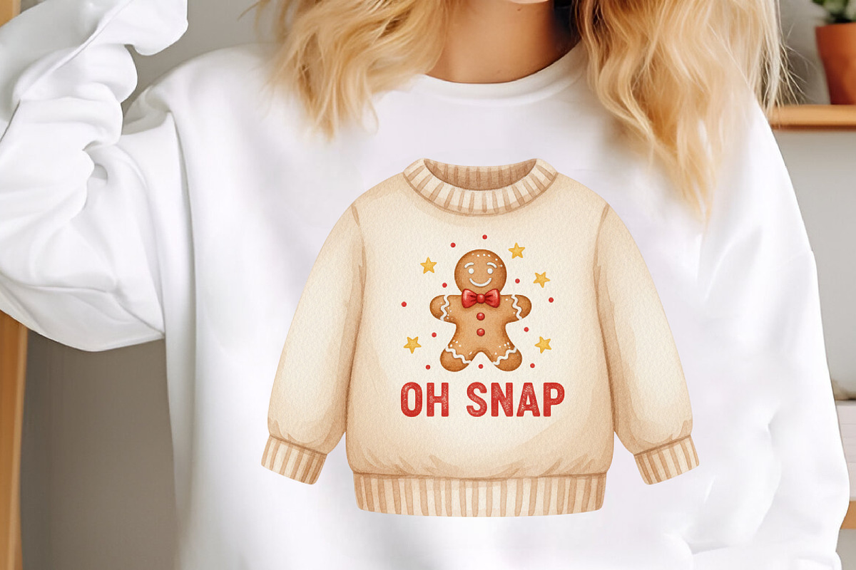 Christmas Ugly Sweater Clipart PNG, an Illustration by SinaCreation (Photo 5 of 7)