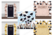 Graduation Scene, an Education Illustration by GlamArtZhanna (Thumbnail 2 of 4)