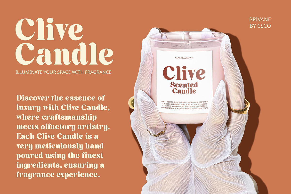 Brivane – Bold Font, a Serif Font by Craft Supply Co. (Photo 5 of 8)