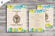 Funeral Invitation/Announcement card, an Invitation Template by Madhabi Studio (Thumbnail 1 of 2)
