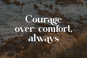 Qaiken Elegant Ligature Serif Font, a Serif Font by Perfectype (Thumbnail 5 of 6)