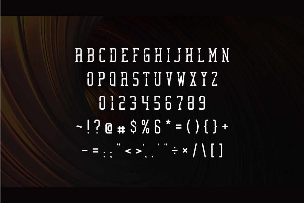 Ganesa - Modern Display Font, a Font by Mightyfire (Photo 2 of 3)