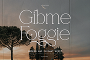 Gibme Foggie | Modern Elegant Serif, a Serif Font by Denustudios (Thumbnail 1 of 12)