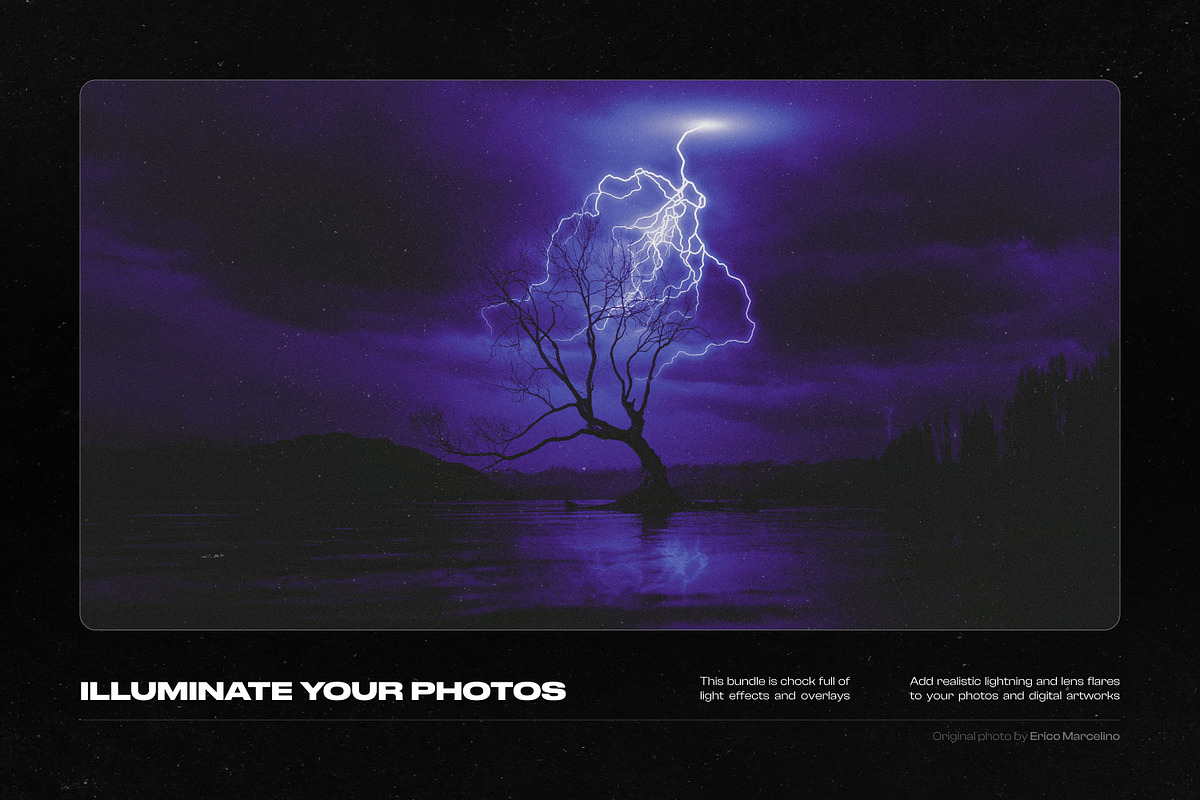 Lightning Bolts & Lens Flares Bundle, a Shape Add-On by Samolevsky (Photo 3 of 16)