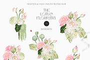 LOTUS Real Watercolor Flowers, a Decorative Illustration by Lana Elanor (Thumbnail 3 of 10)