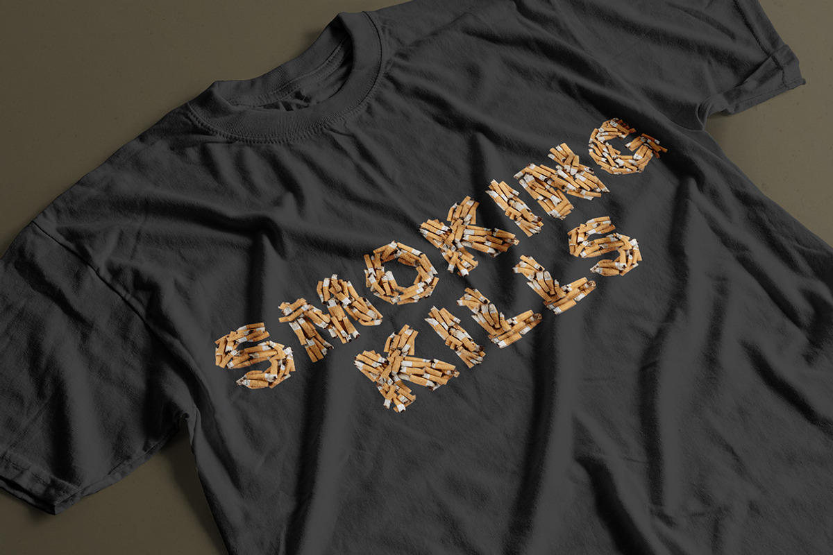 Cigarette Butt Font, a Font by Handmadefont (Photo 3 of 9)