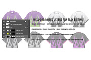 Vintage Soccer Jersey Mockup PSD, a Shirt Mockup by std.badboy (Thumbnail 3 of 4)