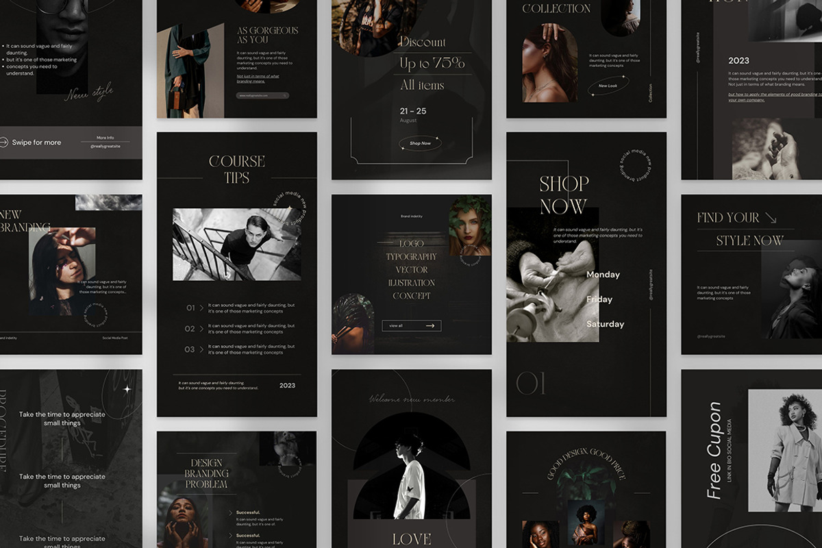 Bundle Pack 5in1 Canva Template, a Social Media Template by Brandearth RRGraph (Photo 16 of 19)