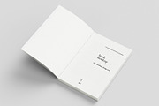 Minimalist book mockup 7 pdf files, a Books & Magazine Mockup by MOCKUPSDESIGN (Thumbnail 5 of 7)