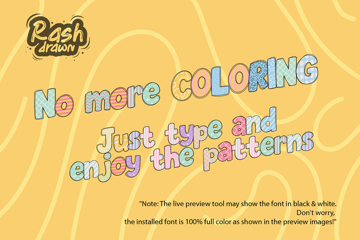 Easter spring, a Font by Rashdrawn (Photo 2 of 5)