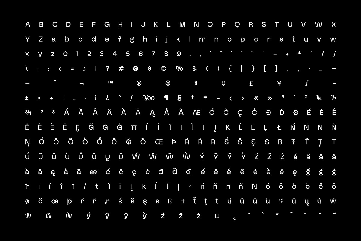 NewBlack Typeface, a Sans Serif Font by Foxtype (Photo 6 of 6)