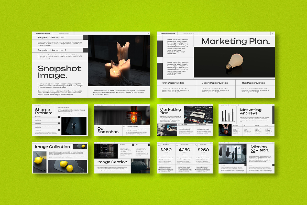 Pitchin Pitch Deck Google Slides, a Presentation Template by VanillineGraph (Photo 3 of 4)