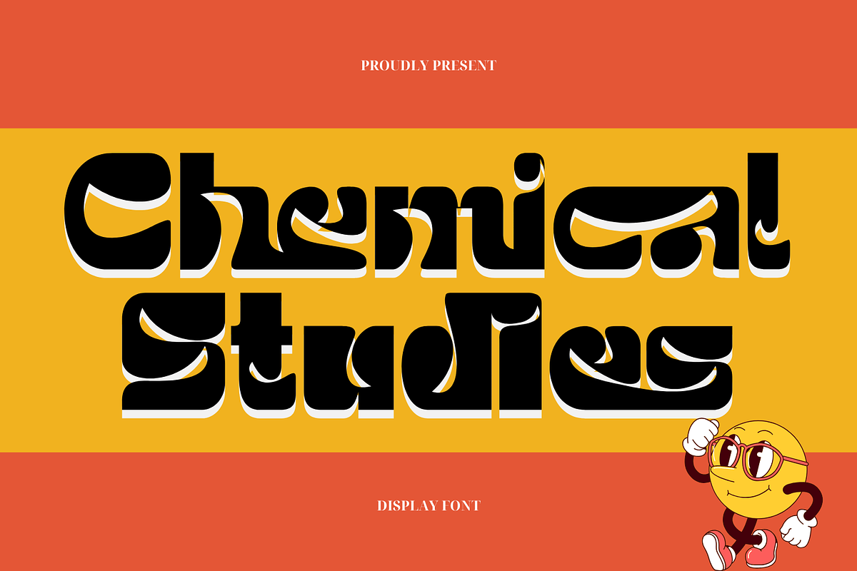 Chemical Studies Font, a Sans Serif Font by 177Studio (Photo 1 of 8)