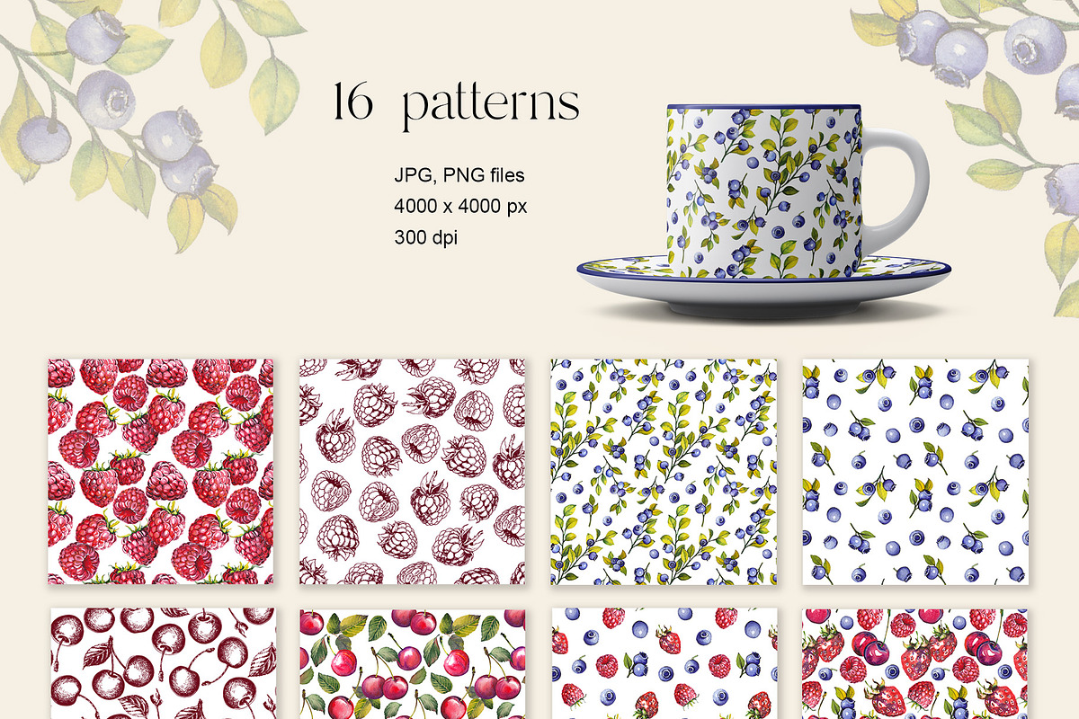 Berries, a Food Illustration by Jeanna Draw (Photo 9 of 12)