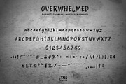Overwhelmed handwritten, a Handwritten Font by LTNG STUDIO (Thumbnail 3 of 9)