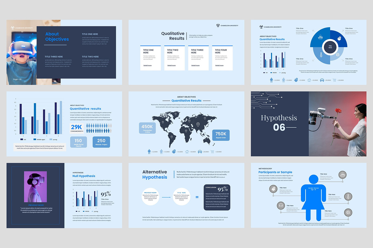 Thesis Defense Technology powerpoint, a Presentation Template by Art StoreID (Photo 4 of 5)