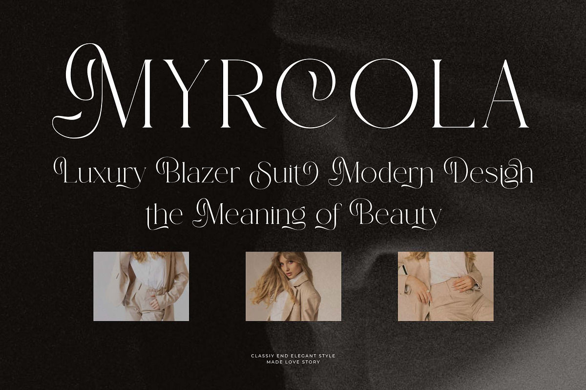 Solguse - A Luxury Serif Typeface, a Serif Font by GridlineType (Photo 2 of 10)