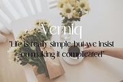 Verniq | Elegant Modern Sans Serif, a Sans Serif Font by Artdez (Thumbnail 3 of 4)