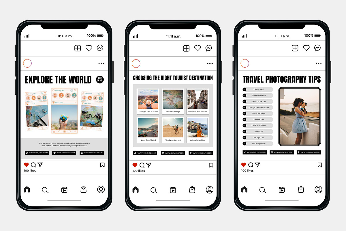 Travel White Template, a Social Media Template by Kalubuak (Photo 4 of 10)