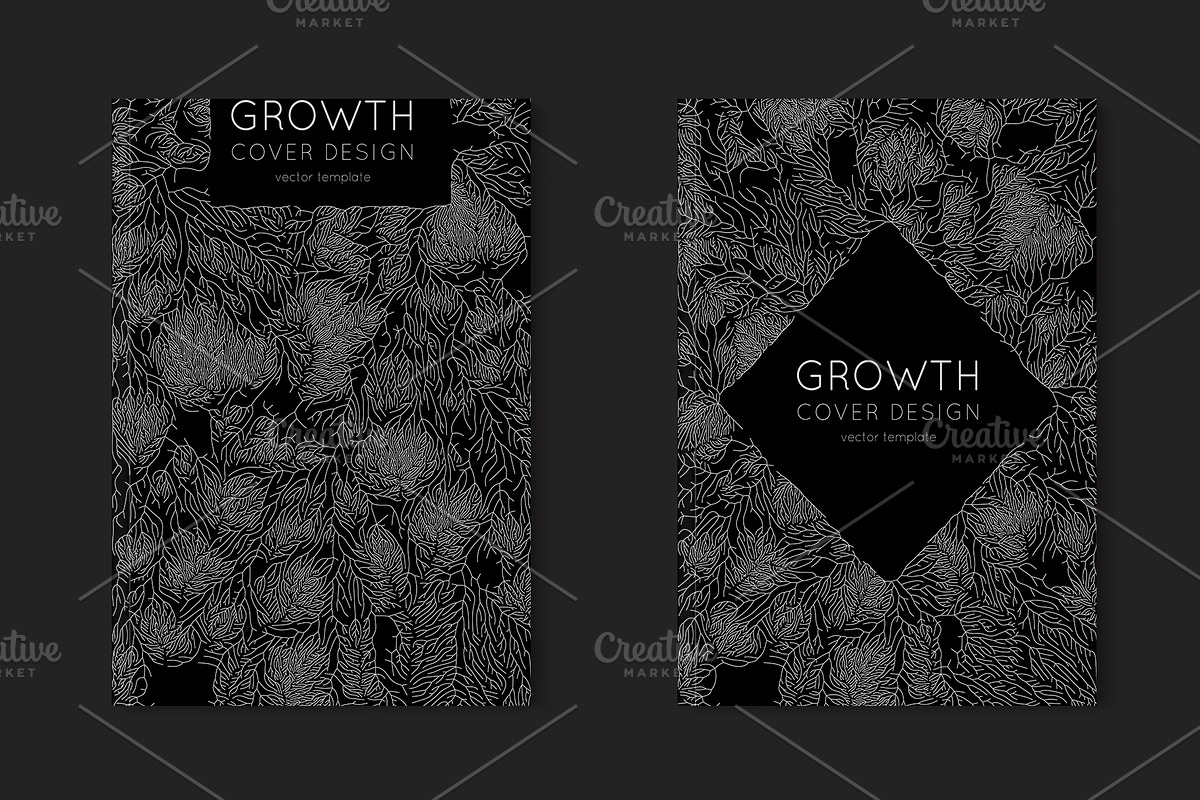 Growth Covers #2, a Texture Graphic by GarryKillian (Photo 6 of 8)