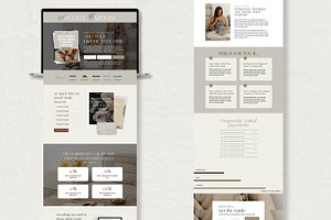 Lead Page Website Template