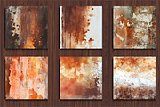 Watercolor Rust and Ruin Backgrounds, a Background Graphic by protabsorkar11 (Thumbnail 5 of 5)