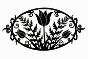 Elegant Floral Frame Set, an Illustration by BIPLOB EXPERT (Thumbnail 5 of 9)
