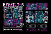 Cyber Crime T-Shirt Design, an Object Graphic by Cmd Project (Thumbnail 3 of 7)
