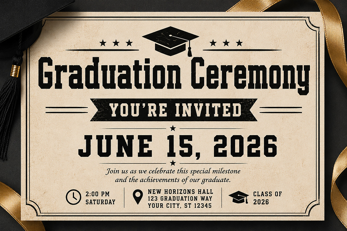Graduation Gift, a Serif Font by Wow Magic (Photo 5 of 6)
