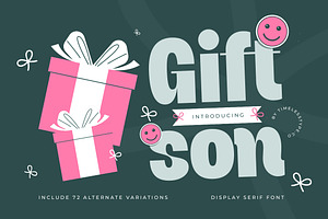 Giftson Display Serif Font