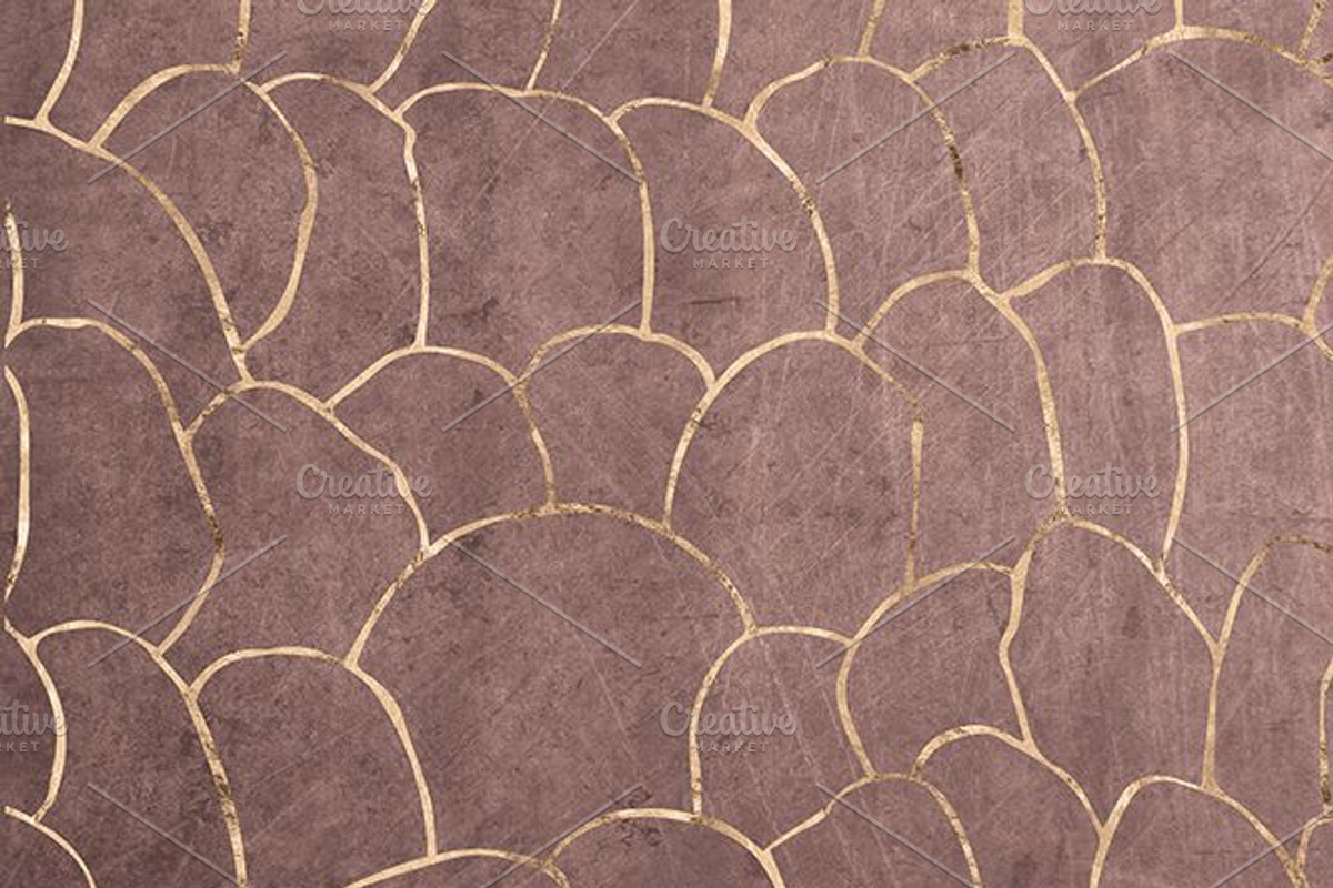 In The Conservatory: Rose Gold Foils, a Texture Graphic by Blixa 6 Studios (Photo 3 of 5)