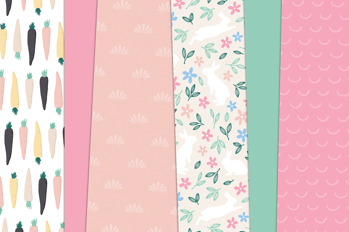 Easter Digital Paper Clip Art Bundle, a Pattern Graphic by Paper Starr Studio (Photo 3 of 6)