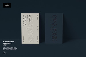 OSMOSIS - Business Card mockup V 5.0